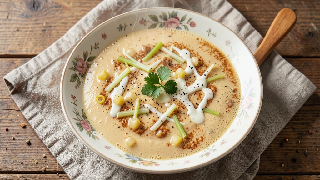 Cream of Chicken Soup Sauce Recipe: Velvety Smoothness With Celery Crown Crunch