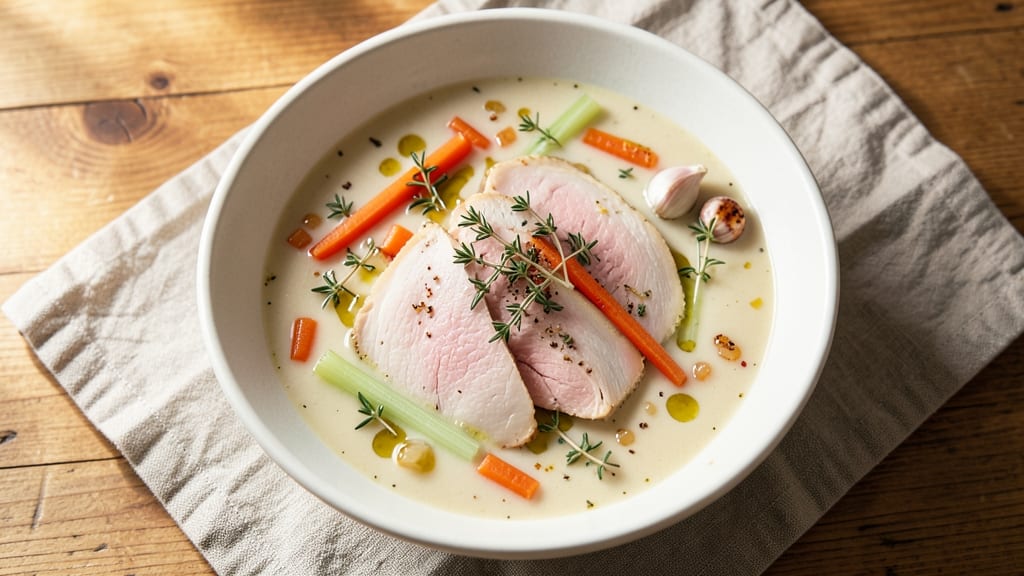Barefoot Contessa's Turkey Soup Recipe: Homestyle Warmth With Celery Crown Crunch