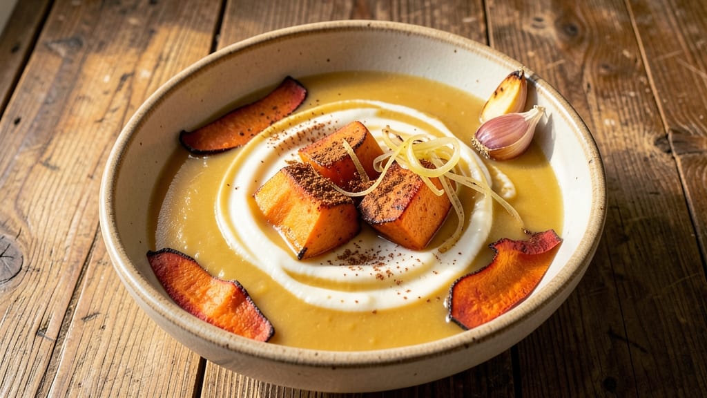 Best Ever Sweet Potato Soup Recipe: Velvety Spiced Perfection With Crispy Topping Magic