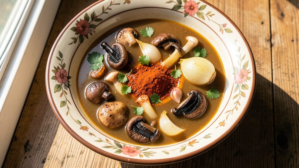 Authentic Hungarian Mushroom Soup Recipe: Earthy Paprika and Sour Cream Velvety Richness