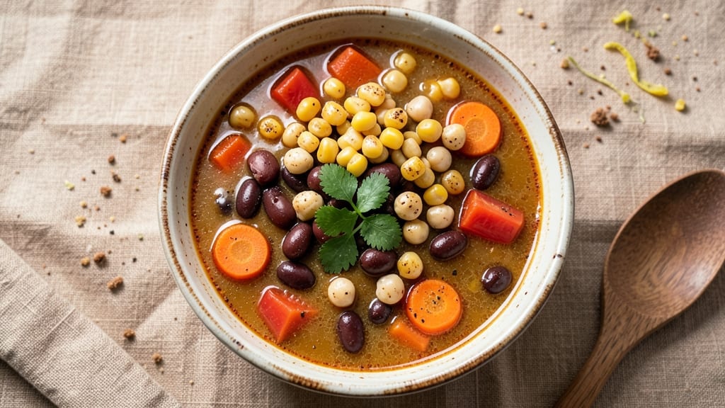 7-Can Vegetable Soup Recipe: Pantry-to-Pot Meal in 30 Minutes