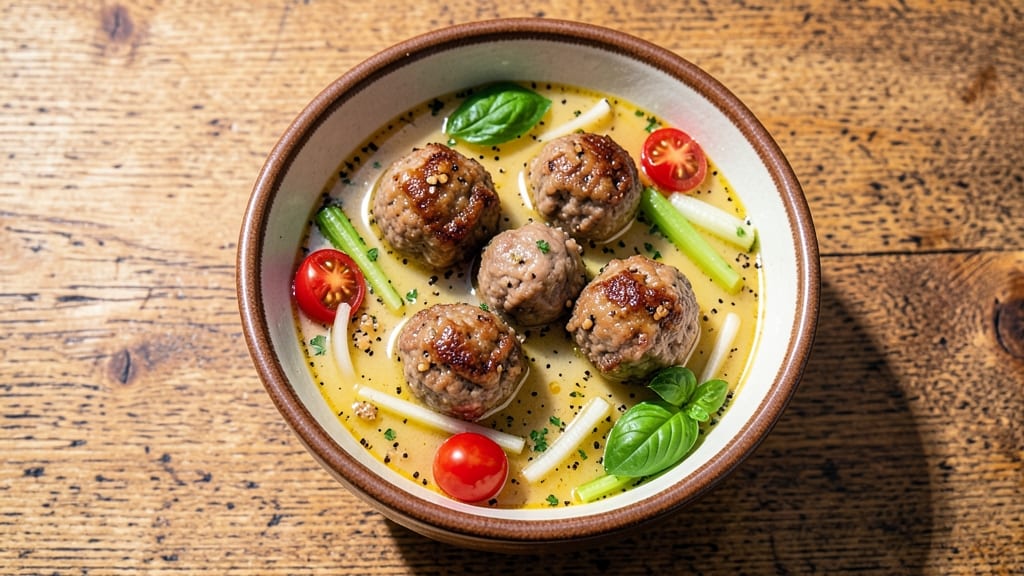 Best Ever Albondigas Soup Recipe: Meatballs That Melt in Herbed Velouté