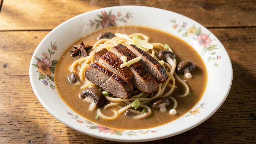 Beef Egg Noodle Soup Recipe: Umami-Packed Broth With Silky Noodles