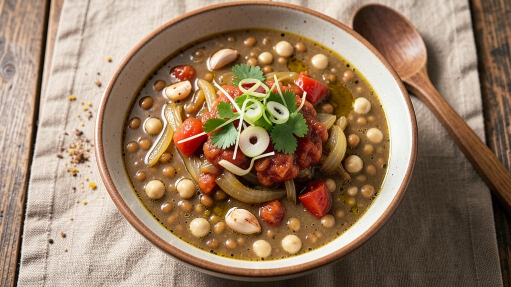 Authentic Harira Soup Recipe: Lentil and Chickpea Ramadan Tradition