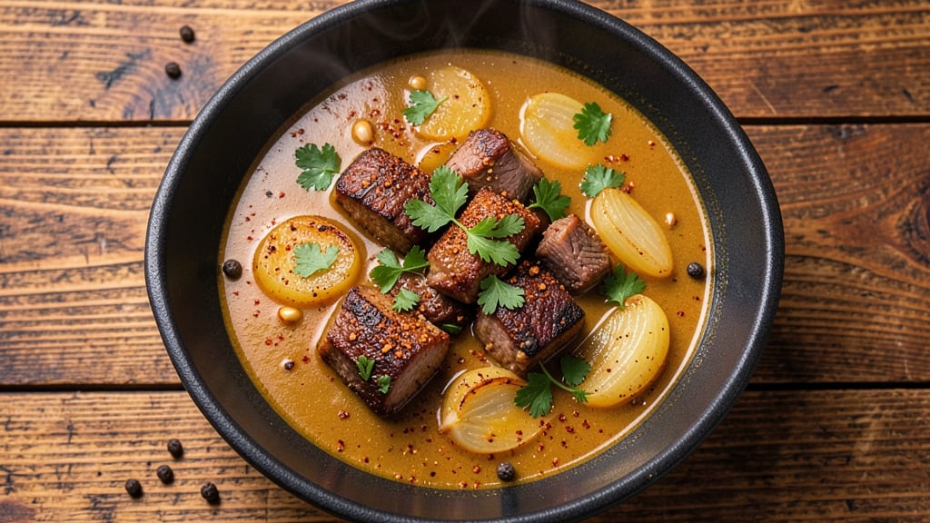 Amber Soup Recipe: Slow-Simmered Spice with Celery Crown Crunch