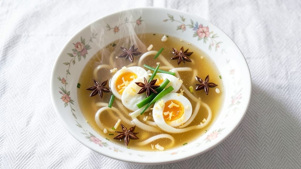 Best Egg Drop Soup Recipe Ever: Silky Ribbons Over Fragrant Ginger-Star Anise Broth