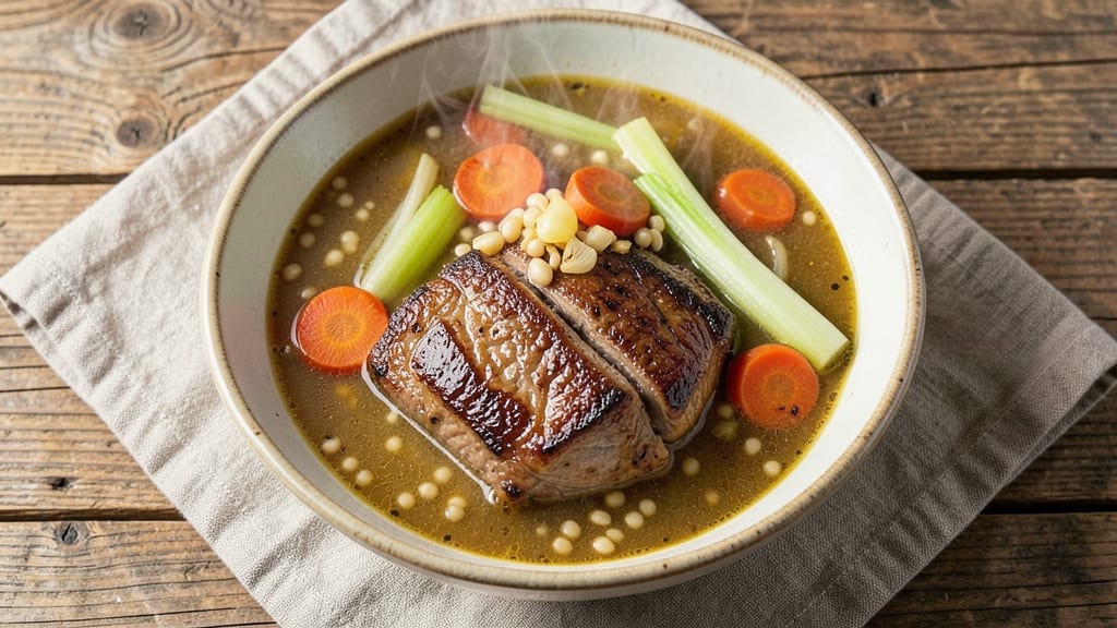 Beef Barley Soup Recipe No Tomatoes: Savory Depth From Slow-Cooked Collagen