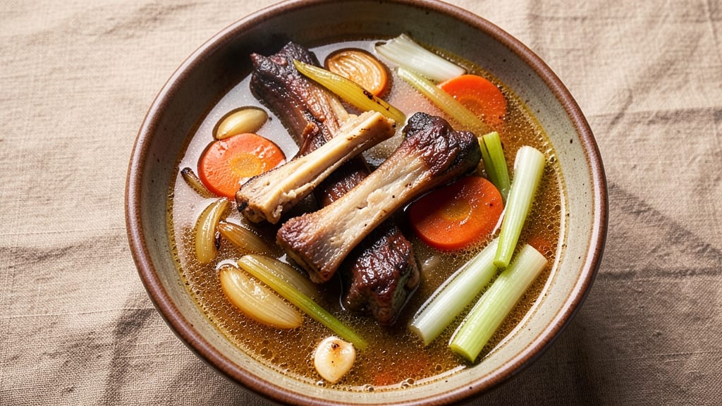 Beef Soup Bone Stew Recipe: Rich Collagen Broth From Slow-Simmered Bones
