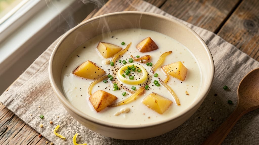 Baked Potato Soup Recipe Easy with Milk: Ultra-Creamy Velvety Texture in 30 Minutes