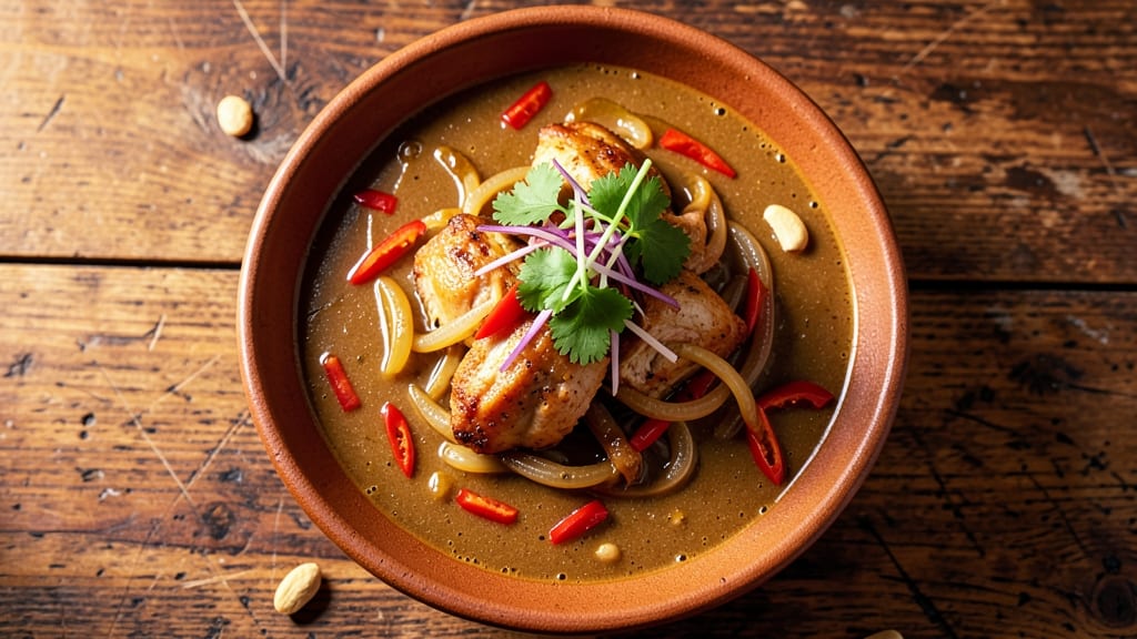 African Chicken Peanut Soup Recipe: Nutty-Spiced Depth With Tender Chicken
