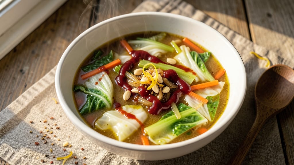 4 Day Diet Cabbage Soup Recipe: Detoxifying Cleanse With Celery Crown Crunch
