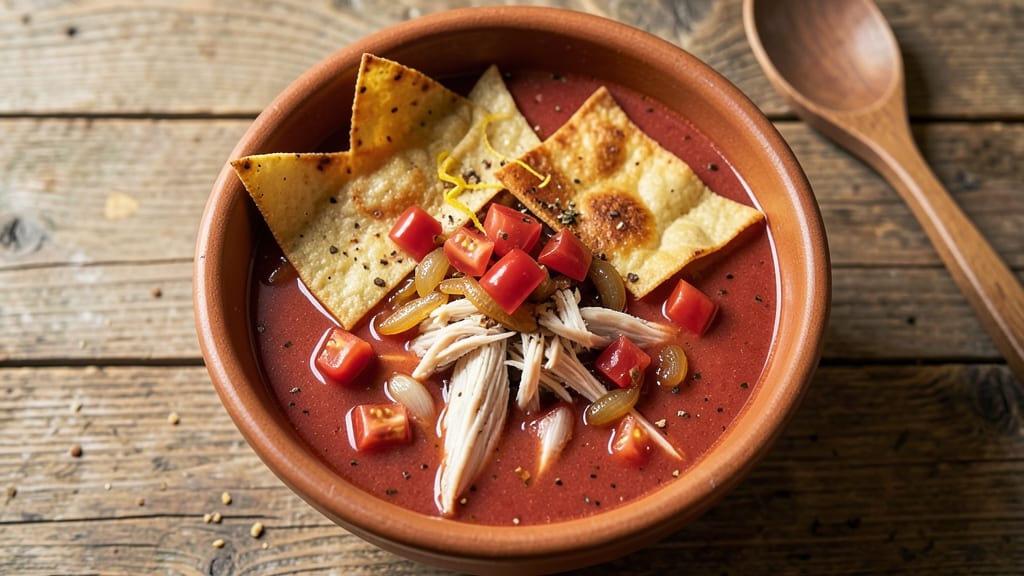 Authentic Chicken Enchilada Soup Recipe: Smoky Tortilla and Tomato Layered Warmth