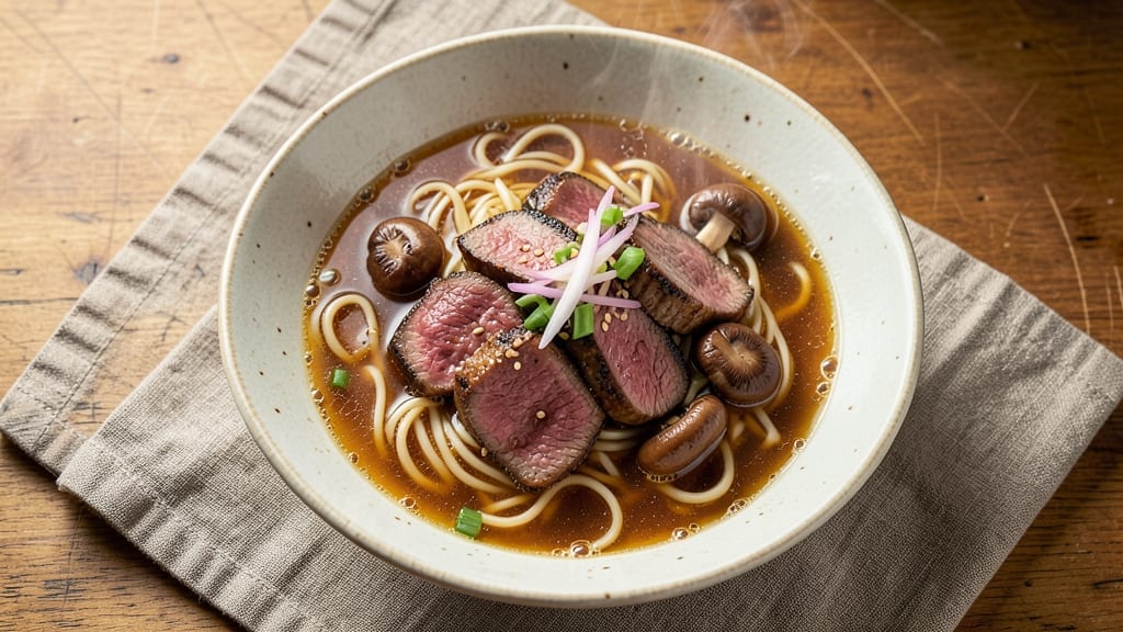 Beef Soba Noodle Soup Recipe: Umami-Packed Broth with Chewy Noodles