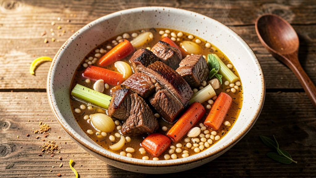 Beef Barley Soup Canning Recipe: Pressure-Cooked Richness for Pantry Keeps