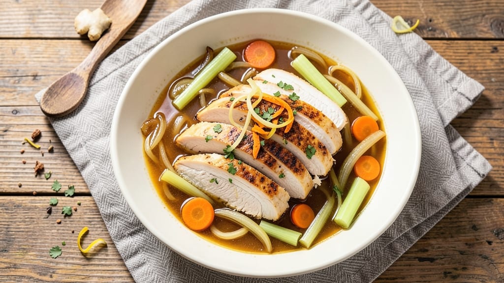 Alkaline Chicken Soup Recipe: Gut-Friendly Broth with Immune-Boosting Herbs