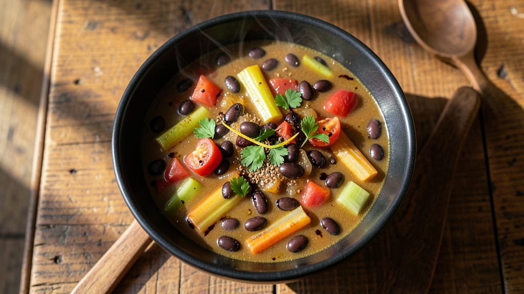 Black Bean Minestrone Soup Recipe: Hearty Veggie-Packed Comfort in One Pot