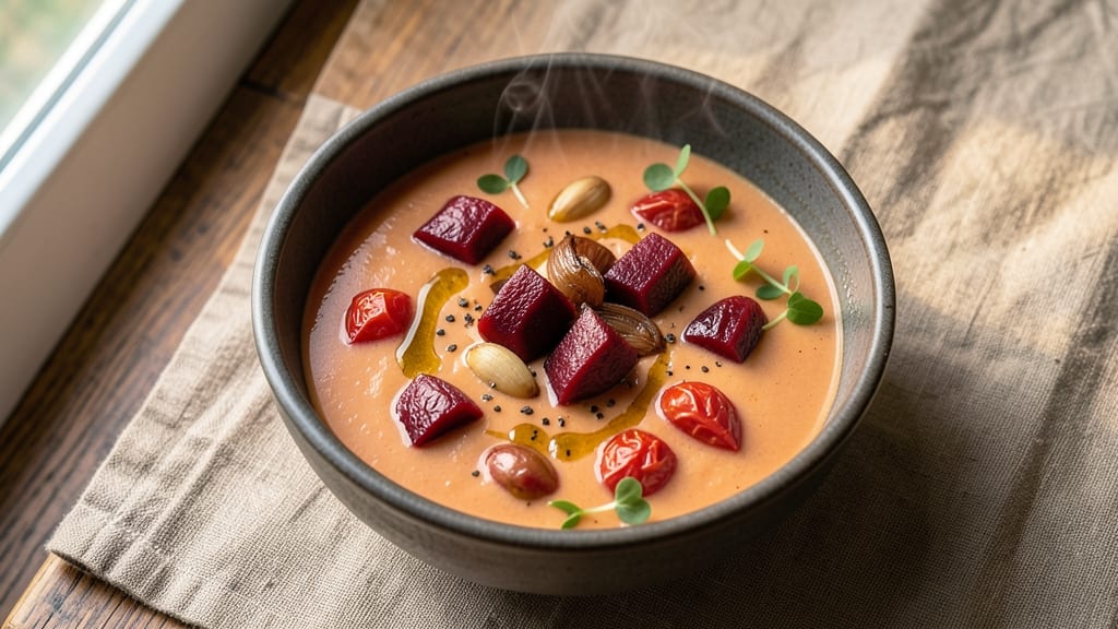 Beetroot and Tomato Soup Recipe: Earthy Sweetness Meets Velvety Depth
