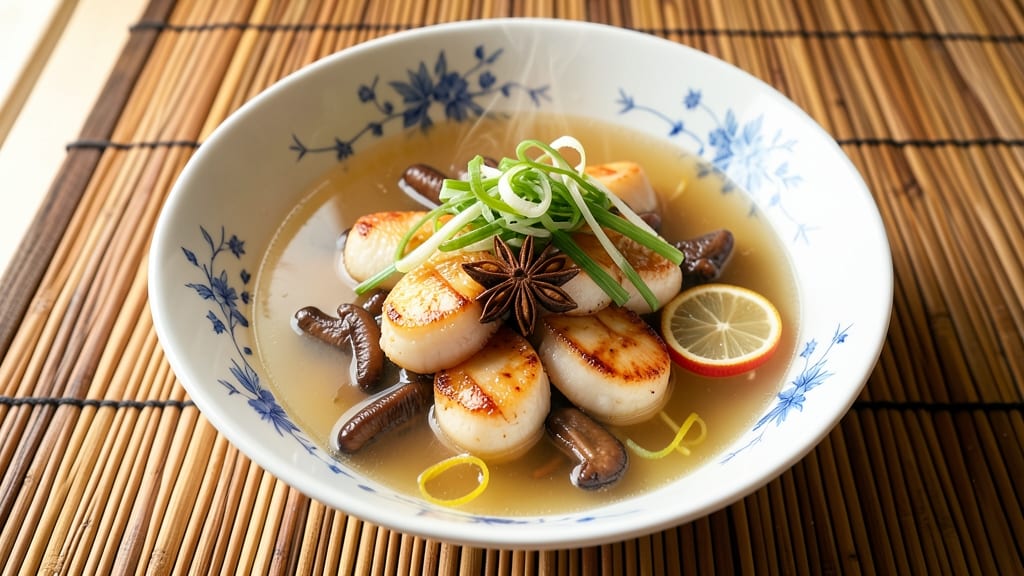 Chinese Scallop Soup Recipe: Silky Broth With Plump Scallops in 30 Minutes