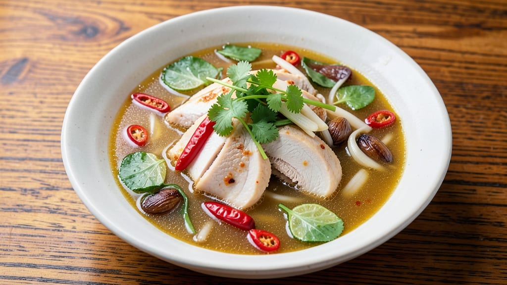 Authentic Chicken Tom Yum Soup Recipe: Spicy-Lemony Balance With Herbal Fire