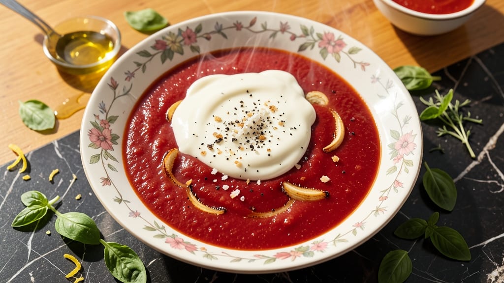 3-Ingredient Tomato Soup Recipe: Velvety Smoothness in 15 Minutes