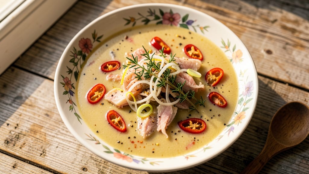 Barbados Fish Soup Recipe: Spicy Coconut and Okra Harmony
