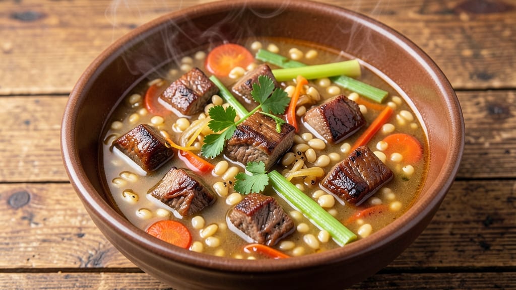Betty Crocker's Beef Barley Soup Recipe: Hearty One-Pot Warmth in 45 Minutes