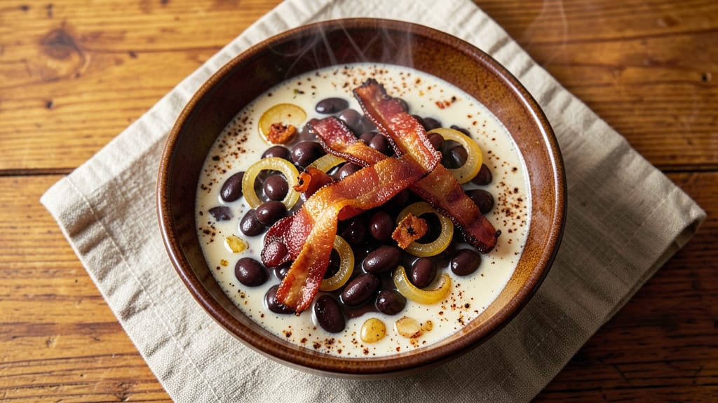 Black Bean and Bacon Soup Recipe: Smoky Bacon Crunch Meets Hearty Bean Depth