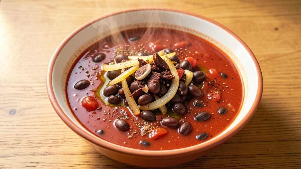 Black Bean and Tomato Soup Recipe: Smoky Spice and Hearty Bean Harmony