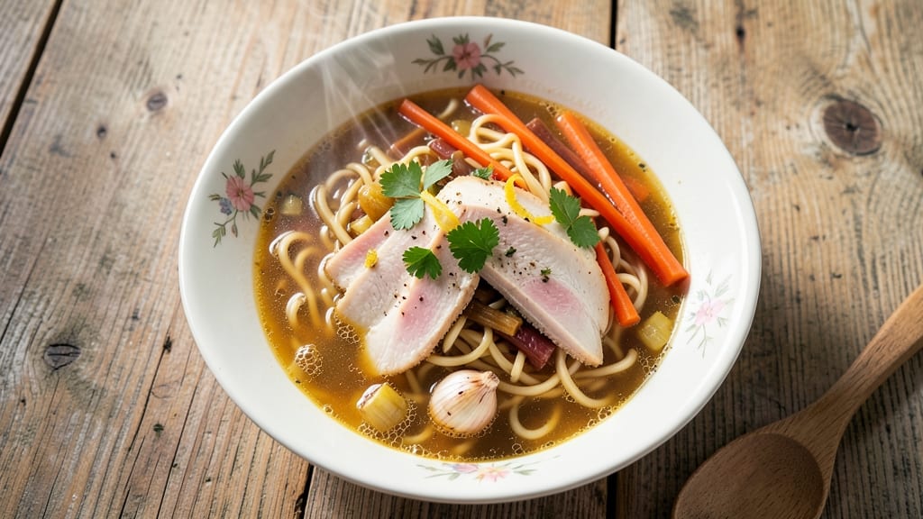 American Chicken Noodle Soup Recipe: Homestyle Crunch and Comfort in One Pot