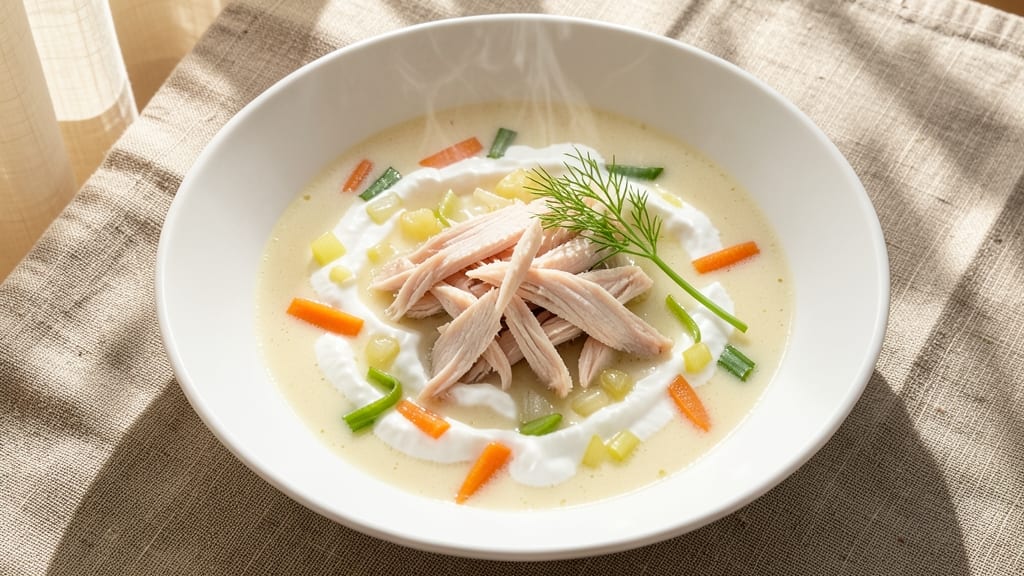 Bariatric Cream of Chicken Soup Recipe: Lightweight Yet Rich Velouté Magic