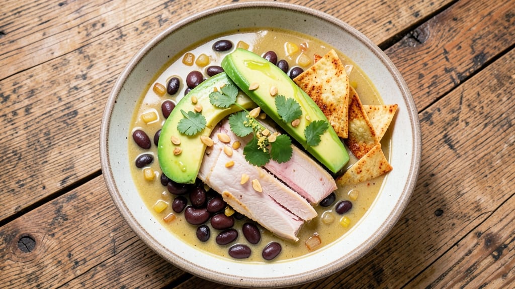 Avocado Chicken Tortilla Soup Recipe: Creamy Avocado and Shredded Chicken in One Pot