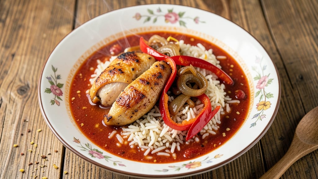 Arroz Con Pollo Soup Recipe: One-Pot Golden Rice with Juicy Chicken