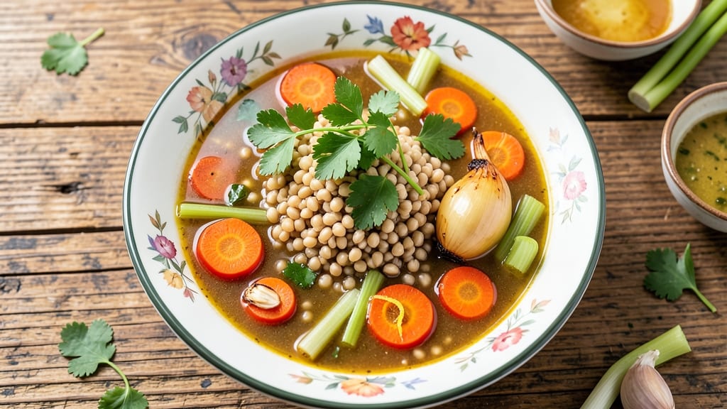 Barley Veg Soup Recipe: Earthy Pearl Barley Meets Herbal Simmered Veggies