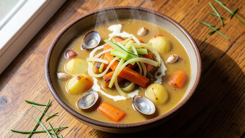 Bear Creek Potato Soup and Clam Chowder Recipe: Creamy Velouté Meets Briny Depth