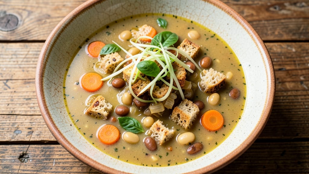5 Star Minestrone Soup Recipe: Slow-Simmered Italian Classics With Crispy Crouton Crowns