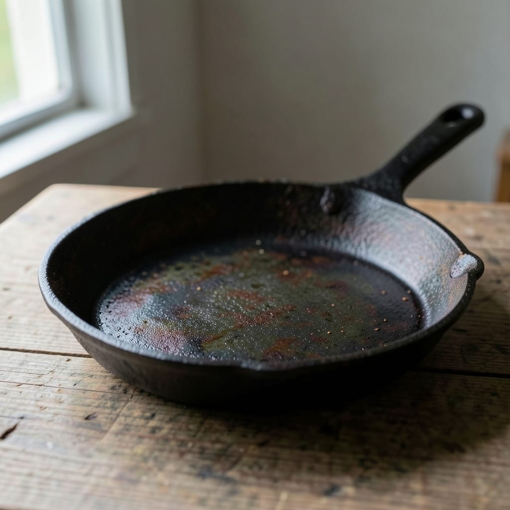 The cast iron skillet