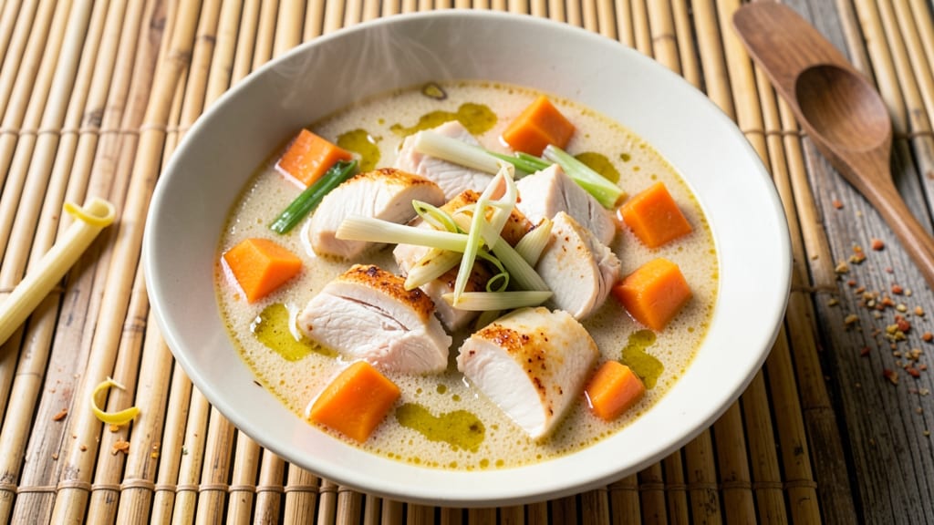 Bangladeshi Thai Soup Recipe: Fragrant Lemongrass-Coconut Fusion