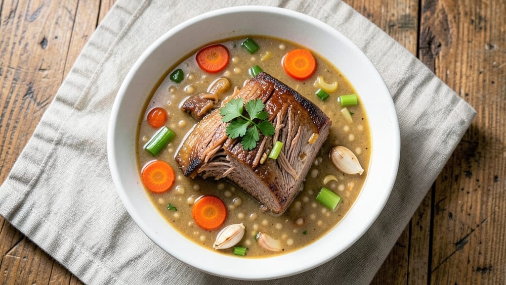 Beef Barley Soup Recipe Stovetop: Hearty One-Pot Simmer With Chewy Barley