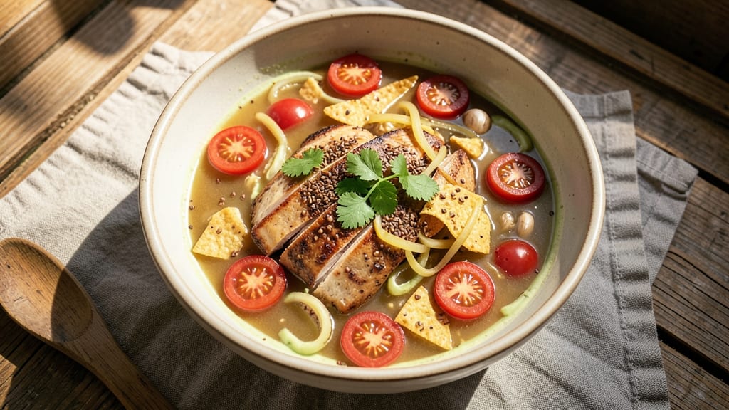Baja Fresh Tortilla Soup Recipe: Zesty Lime and Avocado Crunch