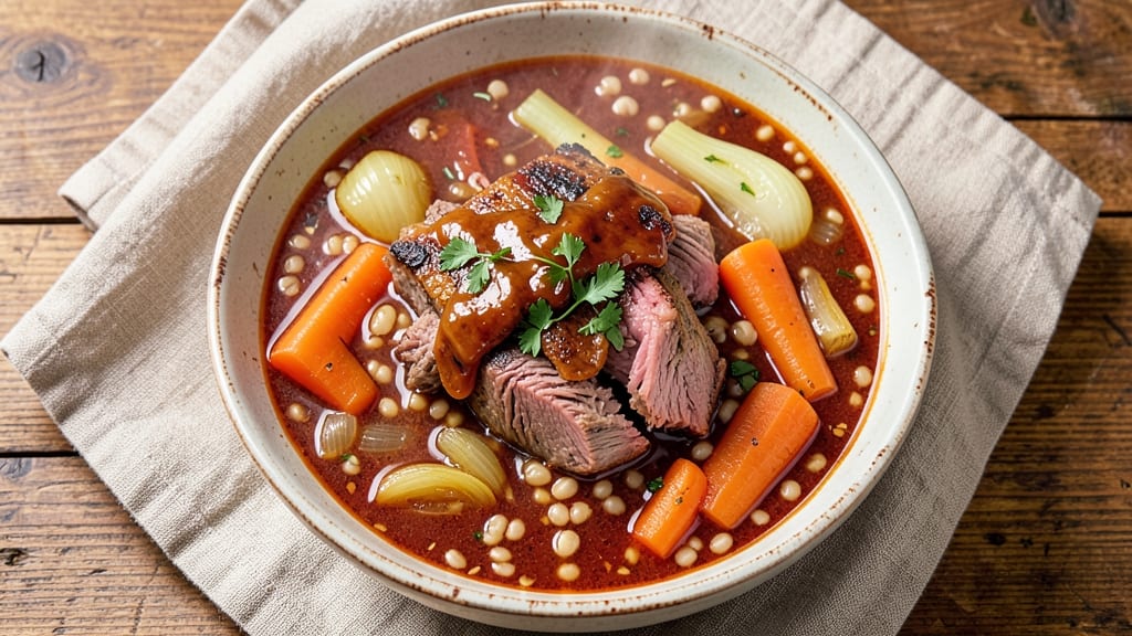 Beef Barley Soup Recipe With Leftover Roast: No-Waste Transformation Into Hearty Simmer