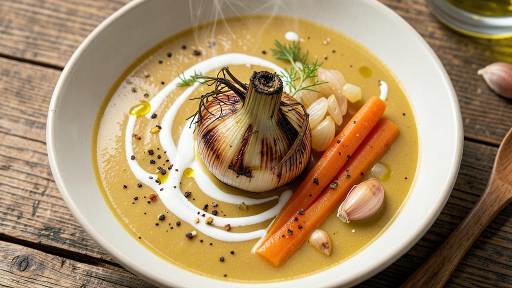 Best Ever Fennel Soup Recipe: Anise-Infused Velvety Smoothness With Crispy Topping