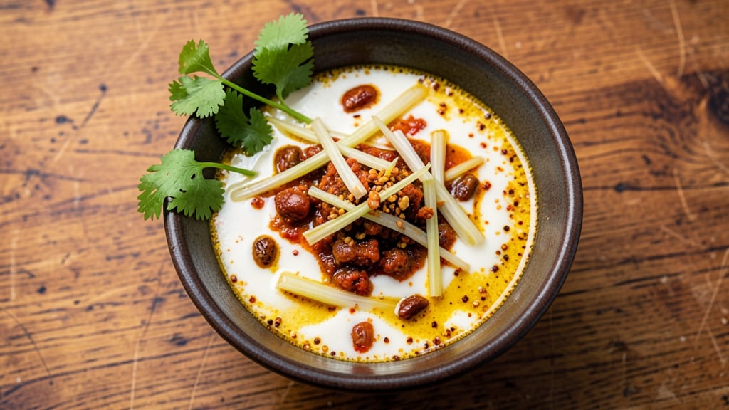 Bengali Thai Soup Recipe: Fragrant Coconut-Lime Broth with Silky Noodles