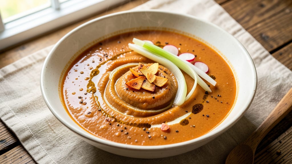 Barefoot Contessa Carrot Ginger Soup Recipe: Spiced Velvet Broth With Celery Crown Crunch