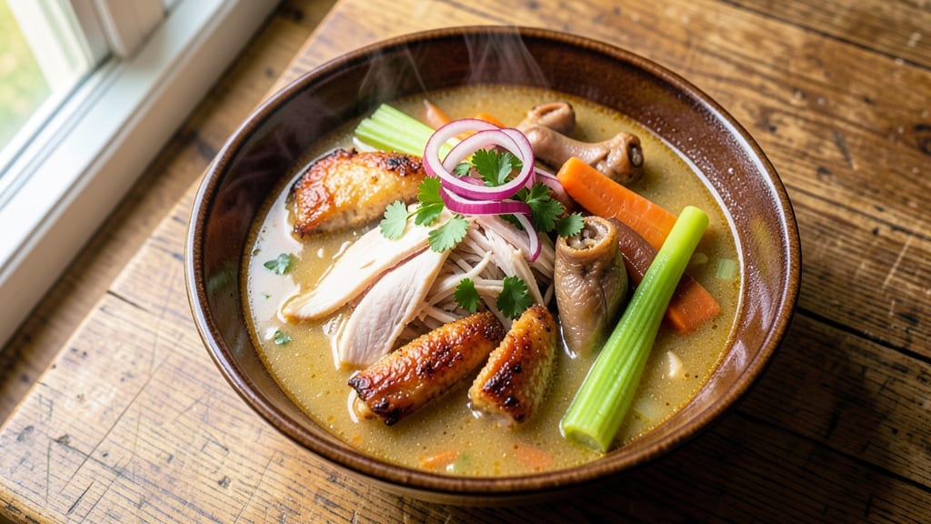 Best Jewish Chicken Soup Recipe Ever: Grandma-Style Warmth With Crisp Celery Crowns