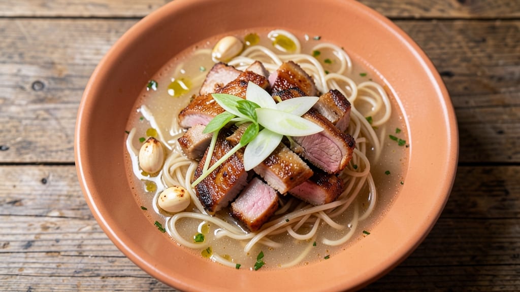 Bihun Soup Recipe: Fragrant Lime-Ginger Broth with Silky Rice Noodles