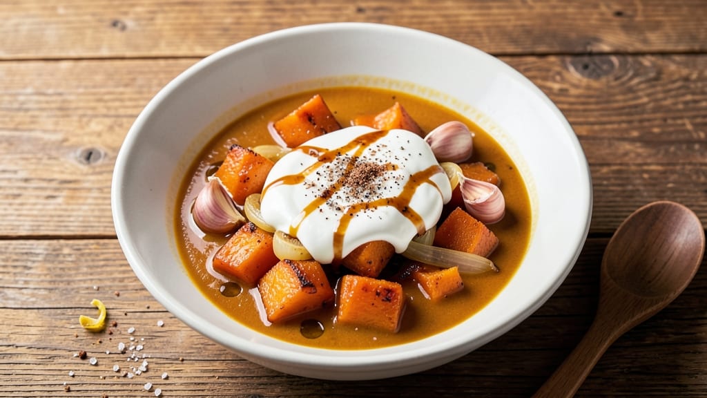 Au Bon Pain Butternut Squash Soup Recipe: Roasted Squash Velouté With Nutmeg Kiss