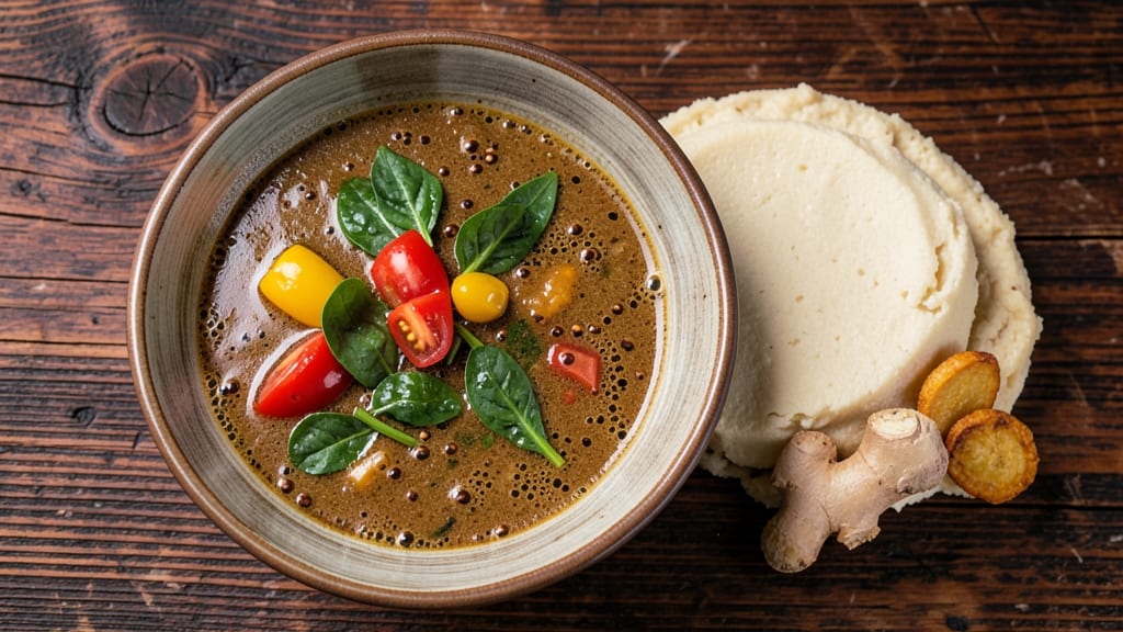 African Egusi Soup and Fufu Recipe: Nutty Melting Pot and Pillowy Staple Pairing