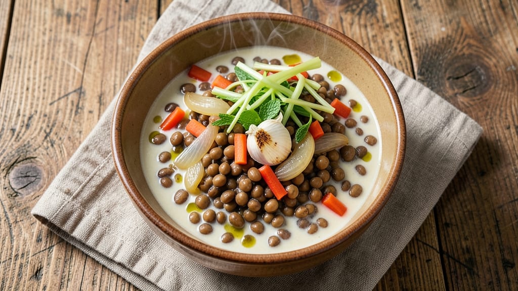 Award-Winning Lentil Soup Recipe: Velvet Broth With Toasted Spice Crunch