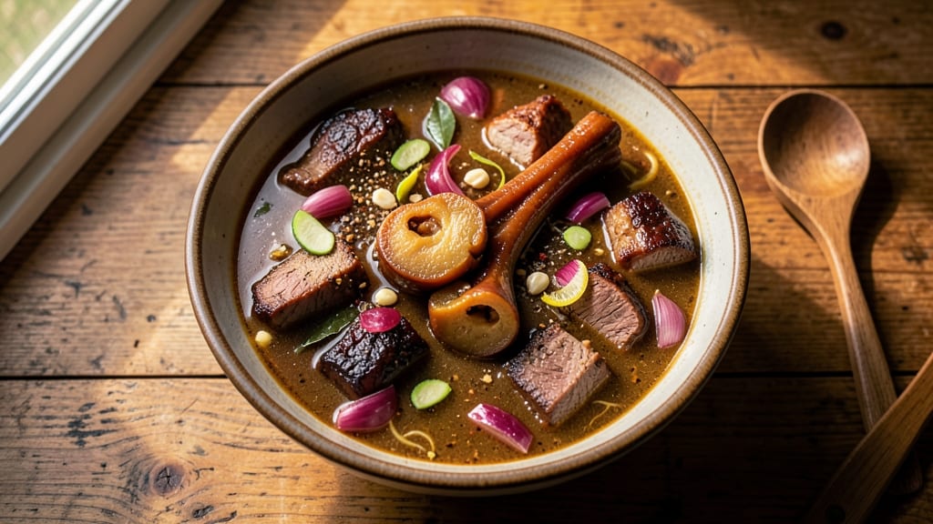 Beef Bulalo Bone Marrow Soup Recipe: Rich Umami Depth From Slow-Simmered Bones