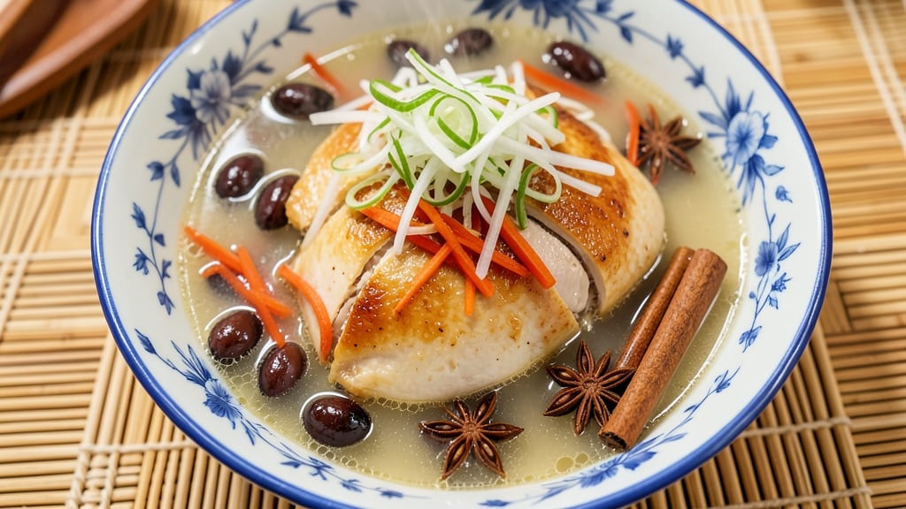 Authentic Chinese Chicken Soup Recipe: Star Anise and Ginger Broth Magic